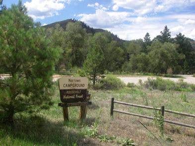 Camper submitted image from Roosevelt National Forest Upper Narrows Campground - 1