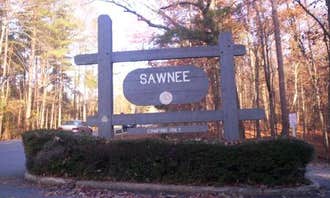 Camping near Bald Ridge Creek: Sawnee, Cumming, Georgia