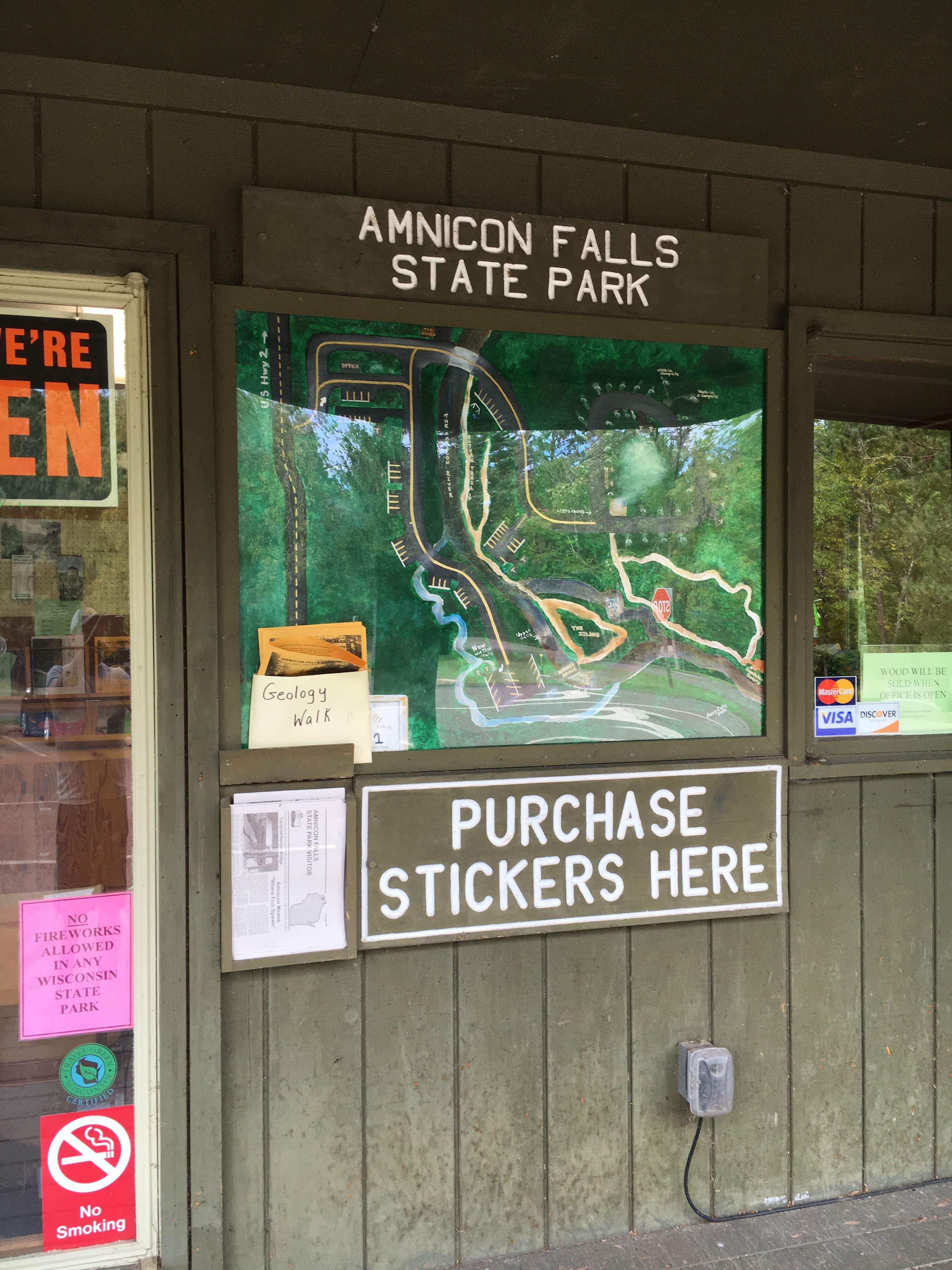 Camper-submitted photo at Amnicon Falls State Park Campground near South Range, WI