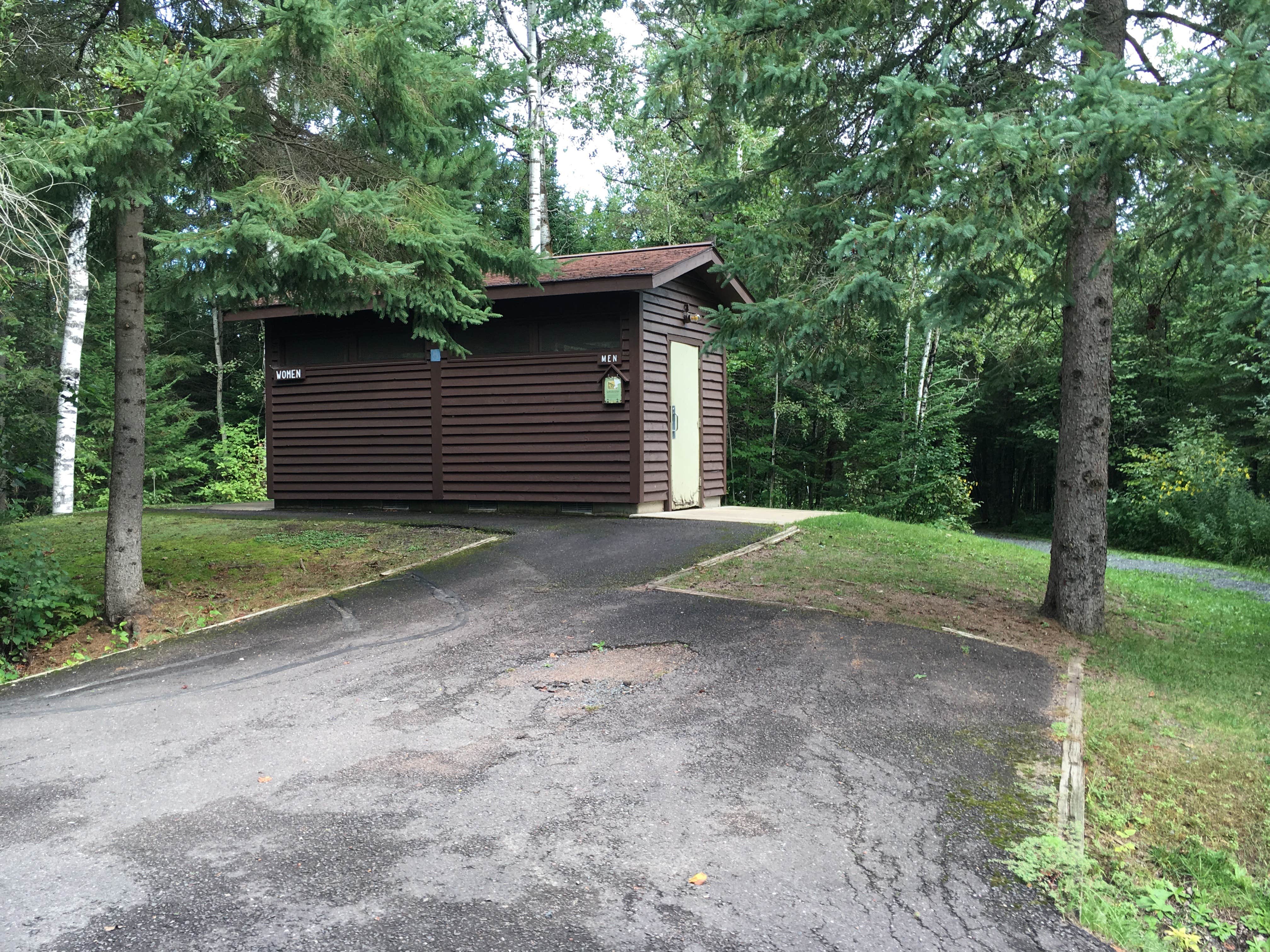 Camper-submitted photo at Amnicon Falls State Park Campground near South Range, WI
