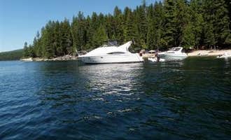 Camping near Kalispell Island West Shores Campground: Bartoo Island Boat-in Campground, Coolin, Idaho