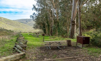 Camping near Rustic View Cabins at Steep Ravine — Mount Tamalpais State Park: Haypress Campground — Golden Gate National Recreation Area, Muir Beach, California