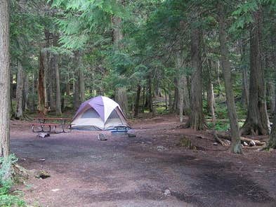 Camper submitted image from Avalanche Campground — Glacier National Park - 1