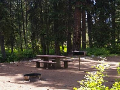 Camper submitted image from Boise National Forest Warm Lake Campground - 1