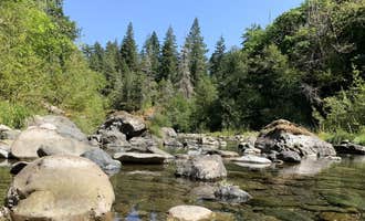Camping near Daphne Grove: Sixes River Recreation Site, Sixes, Oregon