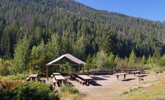 Camping near Indian Creek: Big Elk, Irwin, Idaho