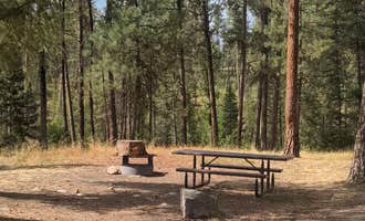Camping near Kennally Creek: Camp Creek Campground, Yellow Pine, Idaho