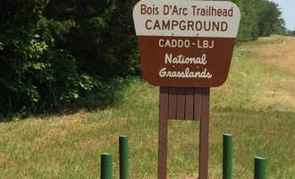Camping near West Lake Crockett: Bois D' Arc Trailhead Campground, Telephone, Texas