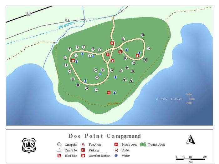 Camper submitted image from Doe Point Campground - 2