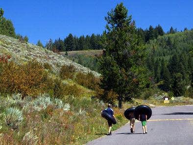 Camper submitted image from Targhee National Forest Warm River Campground - 1