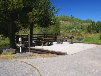 Camper submitted image from Targhee National Forest Warm River Campground - 3