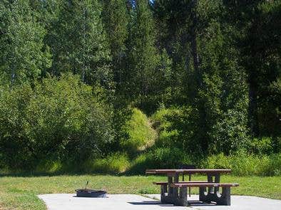 Camper submitted image from Targhee National Forest Warm River Campground - 5