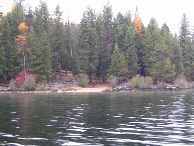 Camper submitted image from Kalispell Island Boat-in Campground - 2