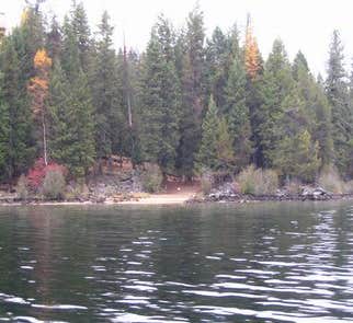 Camper-submitted photo from Kalispell Island Boat-in Campground