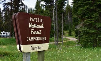 Camping near Lookout Butte Lookout: Burgdorf Campground, Warren, Idaho