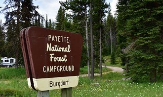 Camping near Hazard Lake: Burgdorf Campground, Warren, Idaho
