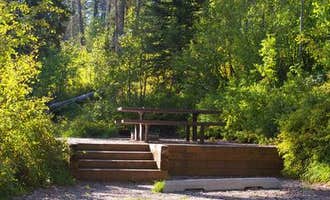 Camping near Indian Creek: Targhee National Forest Calamity Campground, Irwin, Idaho