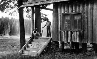The Dyrt's photo of a cabin at Fish Lake Remount Depot Cabins near Idanha, OR