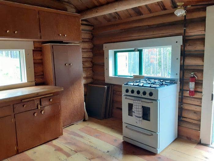 Camper submitted image from Nevada Creek Cabin — Helena Lewis And Clark National Forest - 1