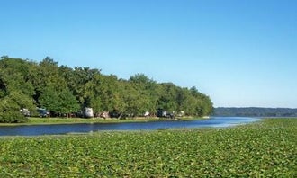 Camping near Mississippi Palisades State Park Campground: Thomson Causeway, Thomson, Illinois