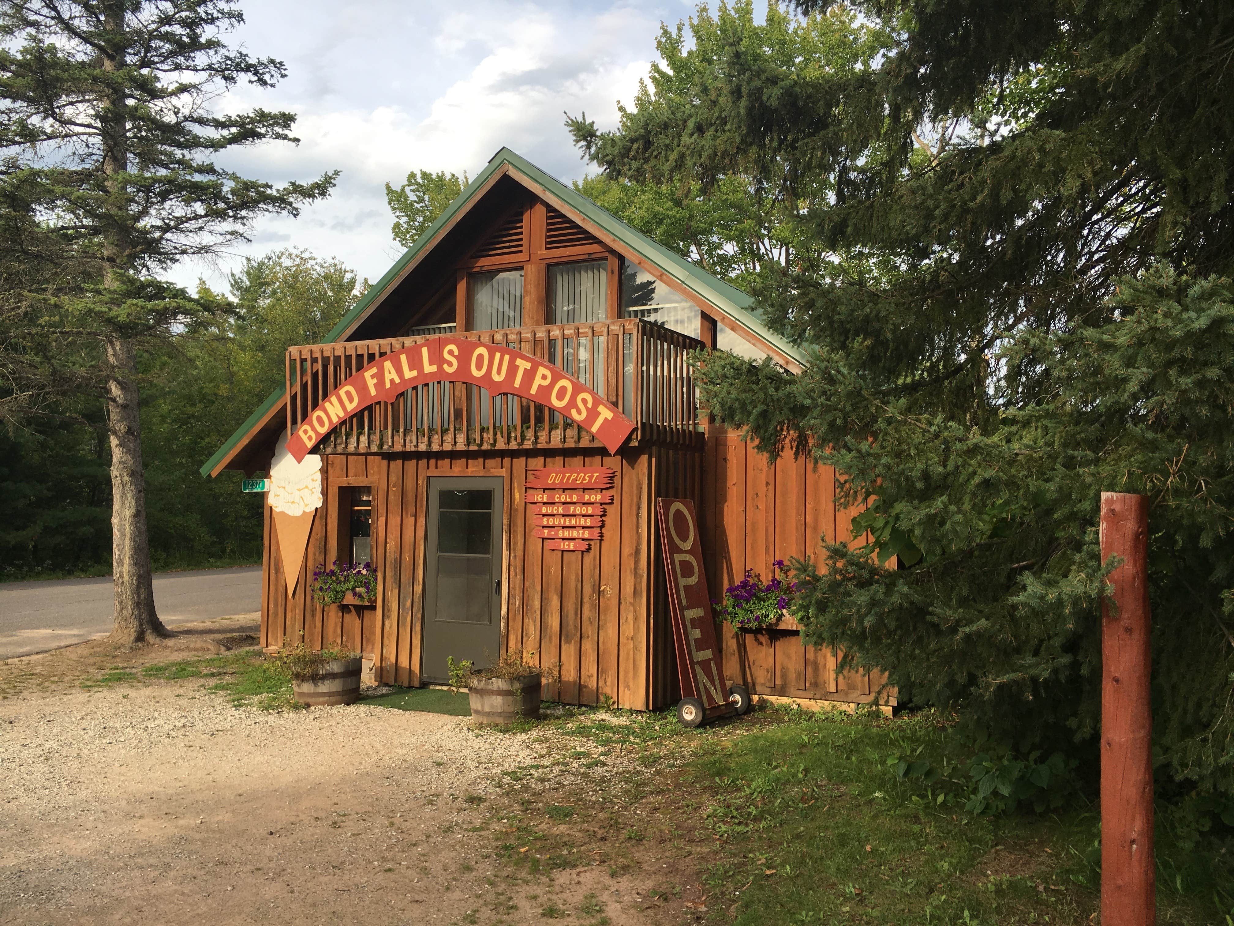 Camper submitted image from Bond Falls Campground - 4
