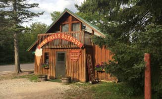 Matt S.'s photo of glamping accommodations at Bond Falls Campground near Boulder Junction, WI