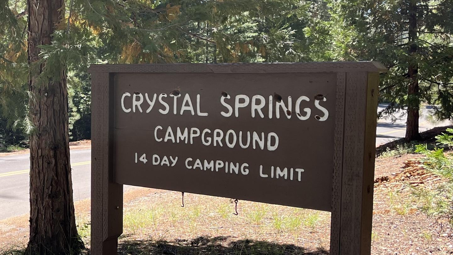 Camper submitted image from Crystal Springs Campground — Kings Canyon National Park - 1