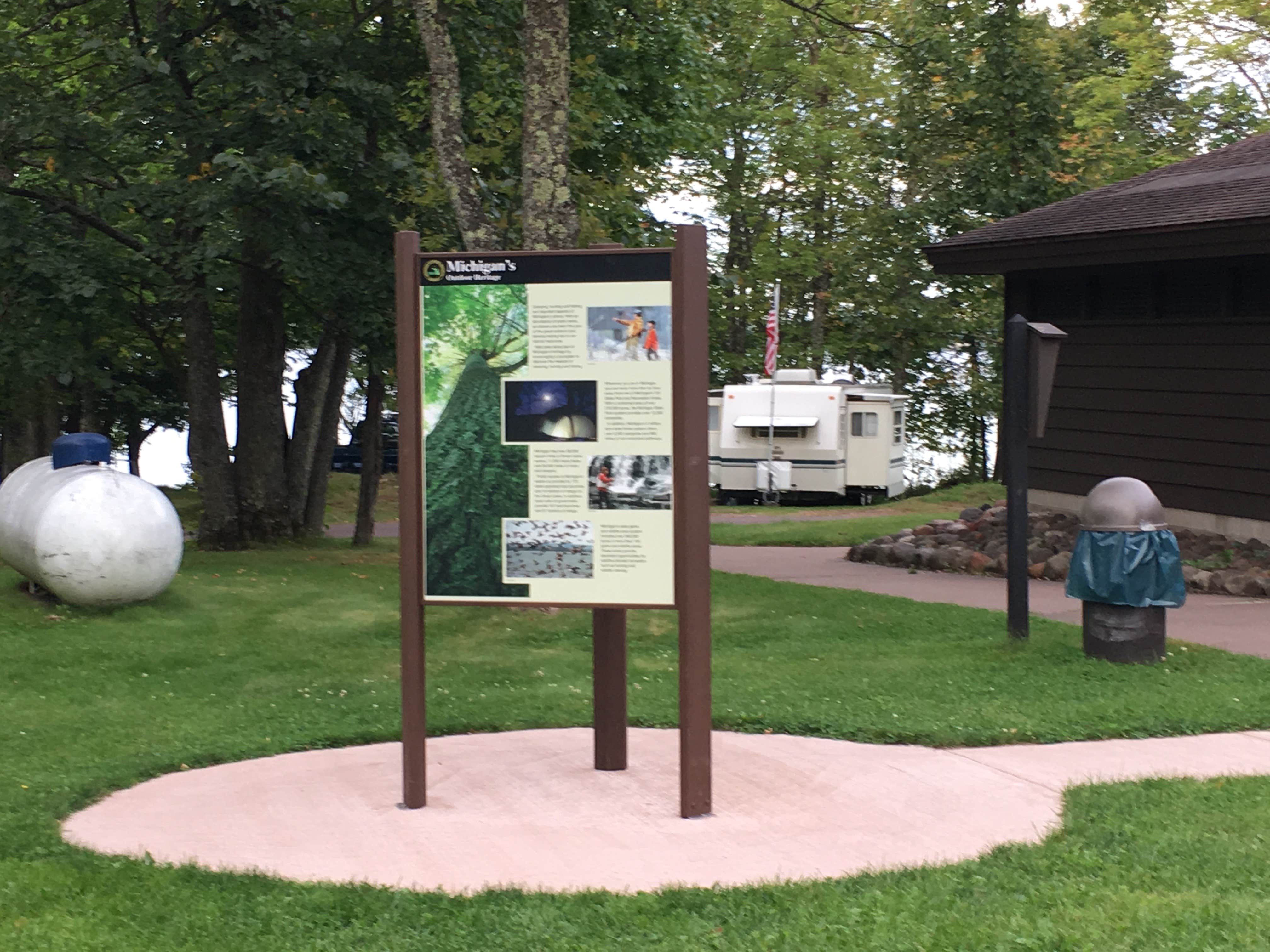 Camper submitted image from Lake Gogebic State Park Campground - 4