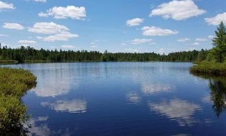 Camping near Monocle Lake: Three Lakes, Eckerman, Michigan