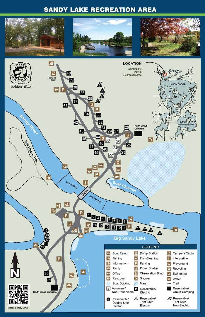 Campground Sites Map



Sandy Lake Campground Sites Map

Credit: USACE St. Paul District
