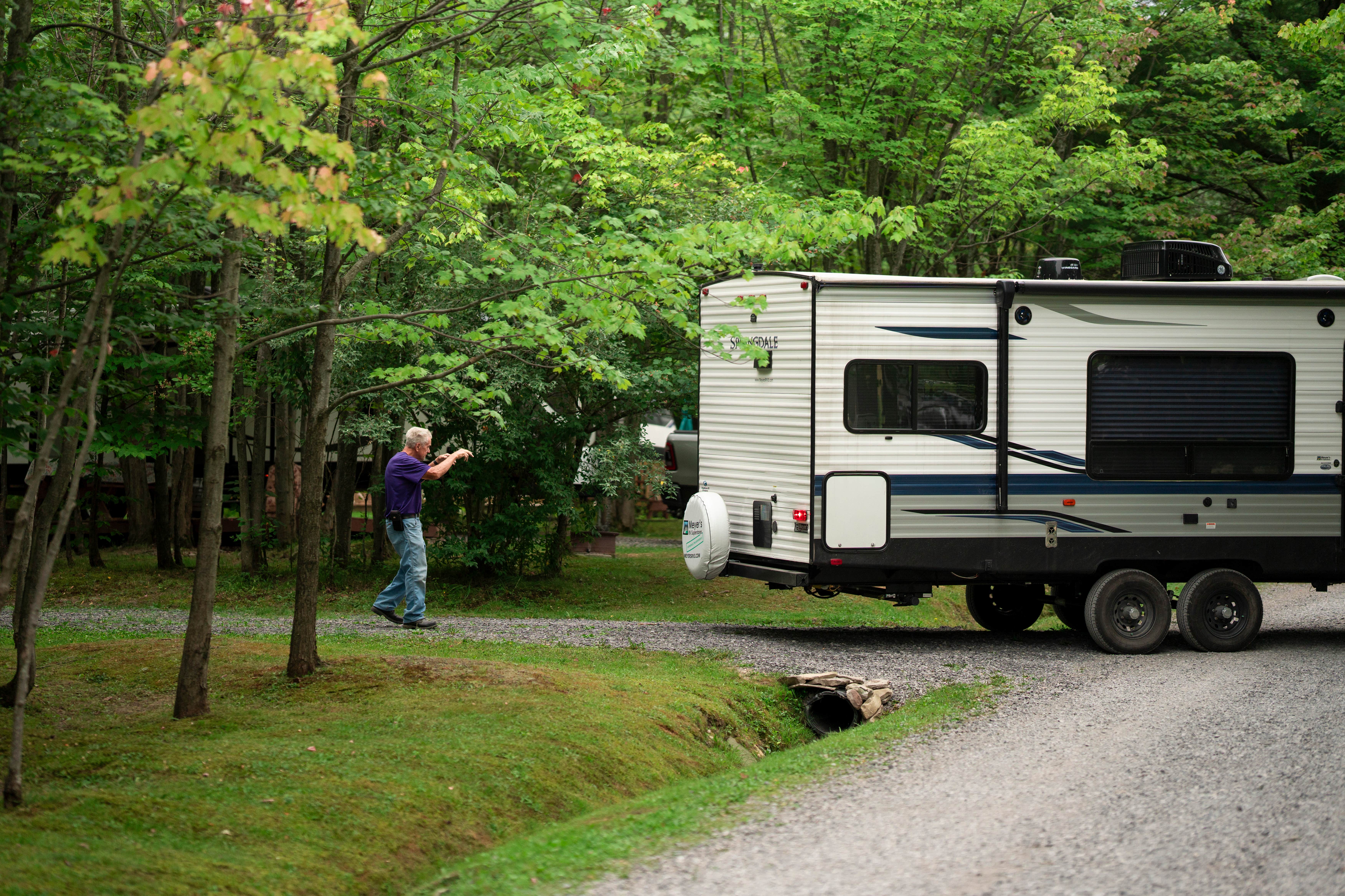 Shelley N.'s photo of rv camping at Stay Bristol Woodlands near Rushville, NY