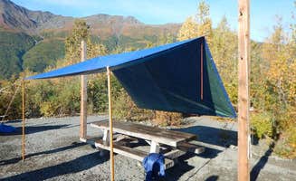 The Dyrt's photo of tent camping at Spencer Glacier Whistle Stop Group Campground — Chugach National Forest near Cooper Landing, AK