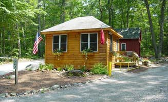 The Dyrt's photo of a cabin at West Thompson Lake Campground near Brookfield, MA