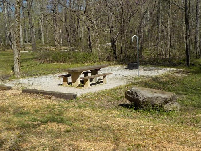 Camper submitted image from Richland Creek Recreation Area - 1