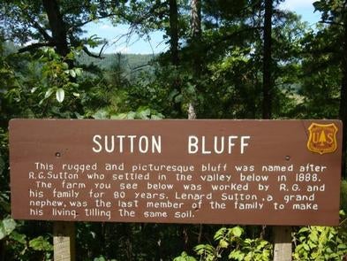 Camper submitted image from Sutton Bluff Recreation Area - 1
