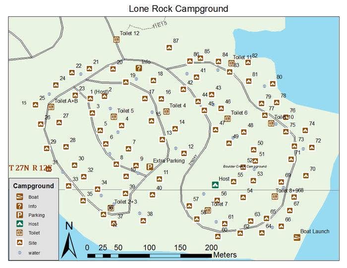 Camper submitted image from Lone Rock Campground - 1