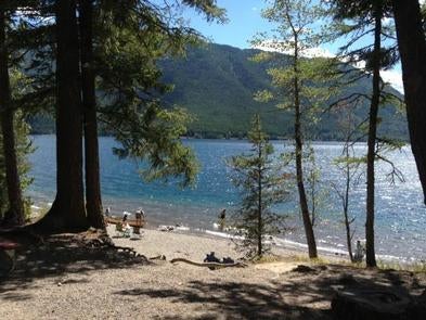 Camper submitted image from Fish Creek Campground — Glacier National Park - 1