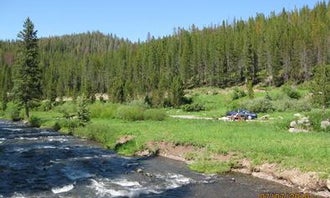 Camping near Little Bear Cabin: Langohr Campground, Gallatin Gateway, Montana