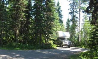 Camping near Riverside Campground (MT): Lost Johnny Point Campground, Martin City, Montana
