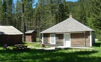 The Dyrt's photo of a cabin at Moose Creek Campground — Helena Lewis And Clark National Forest near Butte, MT