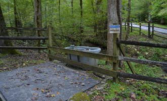 Camping near Cosby Knob Shelter: Big Creek Horse Camp — Great Smoky Mountains National Park, Hartford, North Carolina