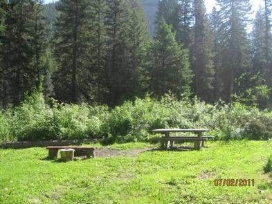 Camper submitted image from Gallatin National Forest Snowbank Group Campground - 1