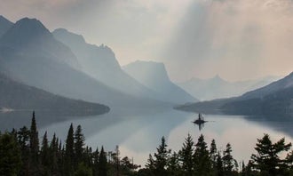 St Mary Campground - Glacier National Park