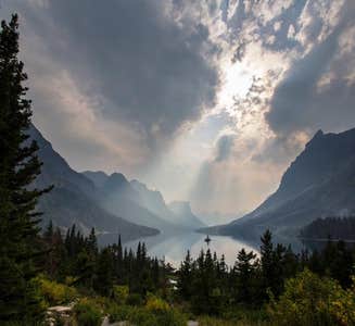 Camper-submitted photo from St Mary Campground - Glacier National Park — Glacier National Park