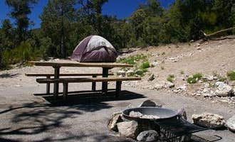 Camping near Mahogany Grove: Hilltop, Mount Charleston, Nevada