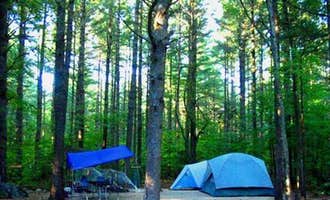 Camping near Toad Hill: Cold River, Chatham, New Hampshire