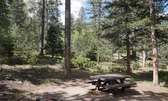 Camping near Angostura: Agua Piedra Campground, Llano, New Mexico