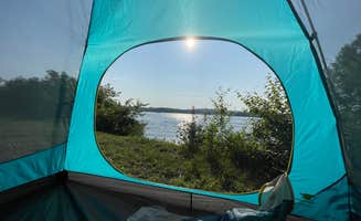 Jason S.'s photo of tent camping at Selden Neck State Park Campground near Northfield Brook Lake