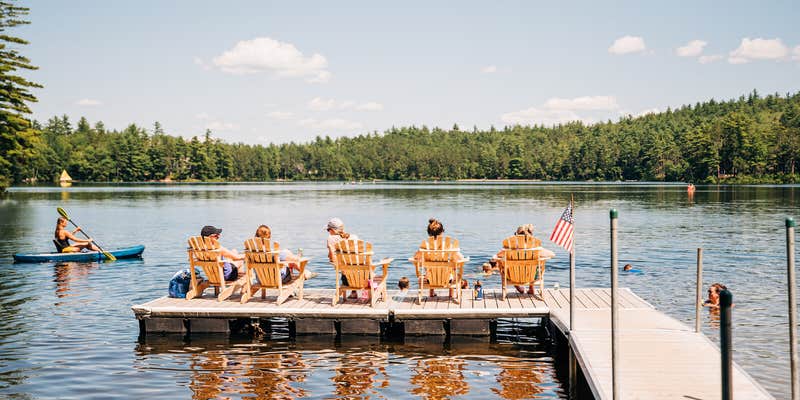 Camper submitted image from Huttopia White Mountains