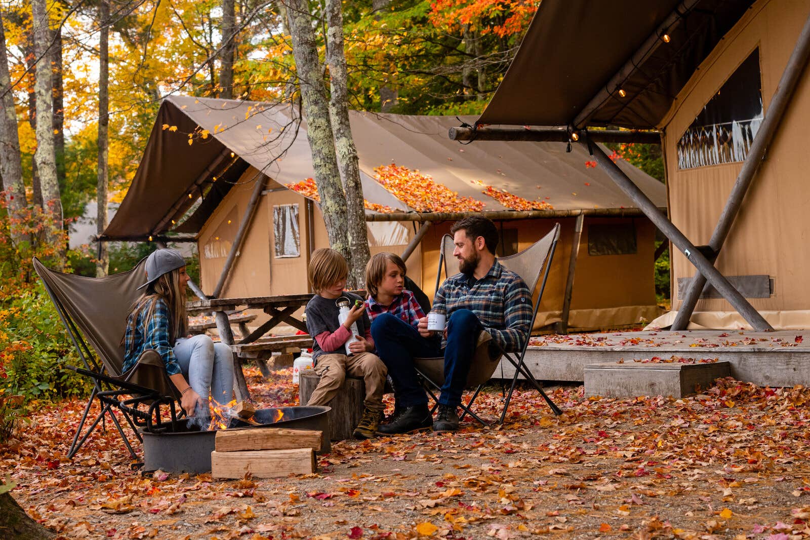 Huttopia N.'s photo at Huttopia White Mountains near West Ossipee, NH